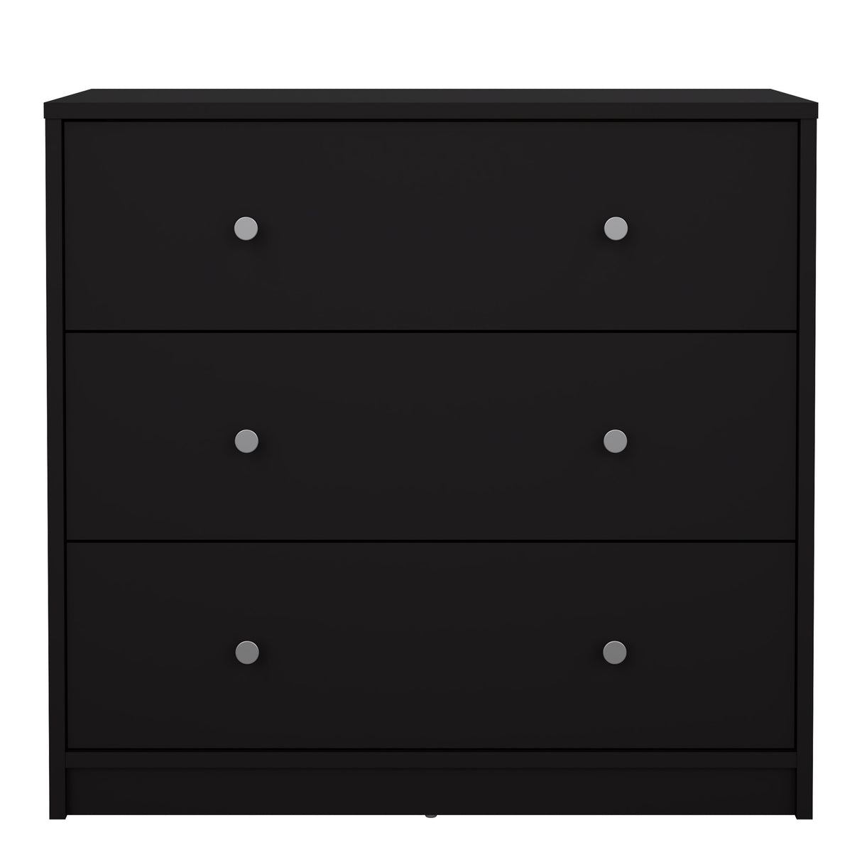 May Chest of 3 Drawers in Black