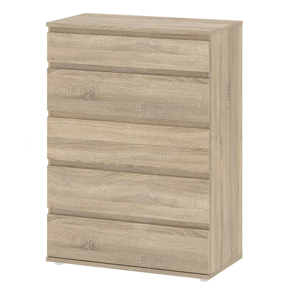 Nova 5 Drawer Chest in Oak