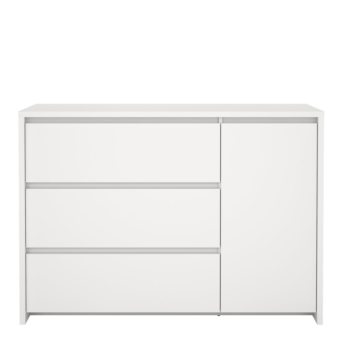 Next Sideboard with 1 Door and 3 Drawers White