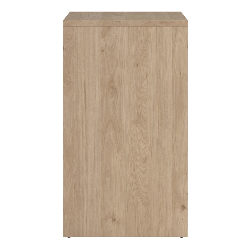 Next Sideboard with 1 Door and 3 Drawers Jackson Hickory White High Gloss