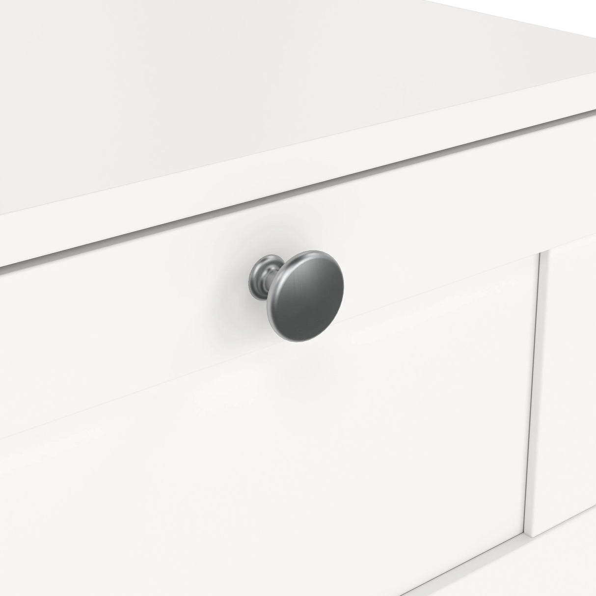 Brande Nightstand with 1 Frame Drawer in White