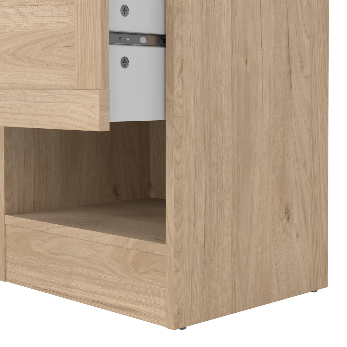 Brande Nightstand with1 Frame Drawer in Jackson Hickory