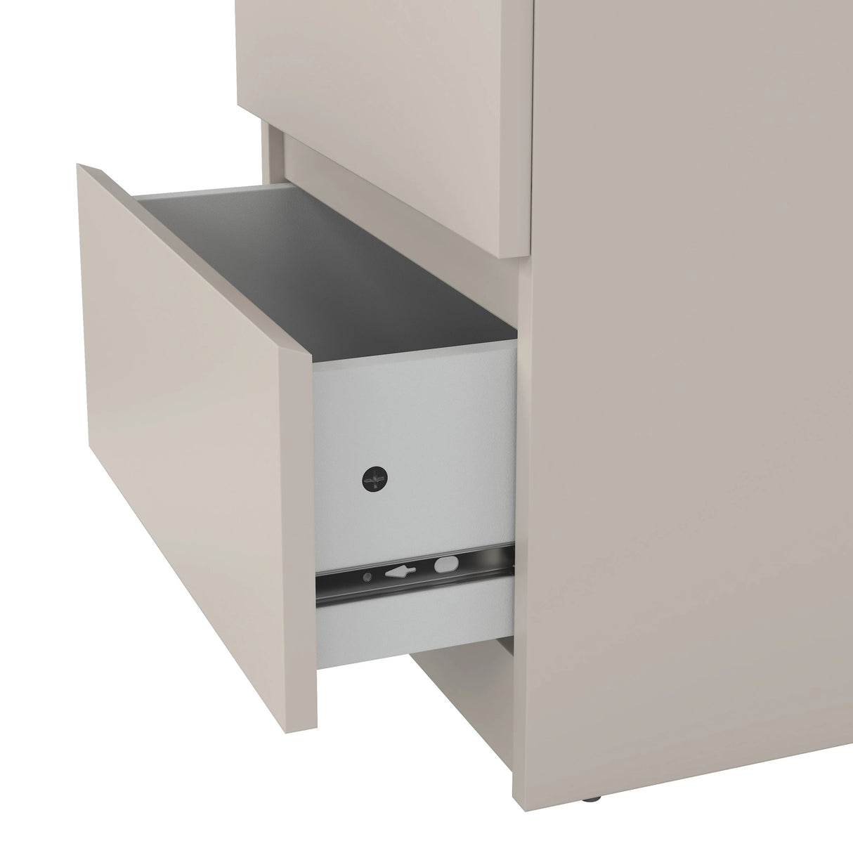 Naia Bedside 2 Drawers in Cashmere Jackson Hickory