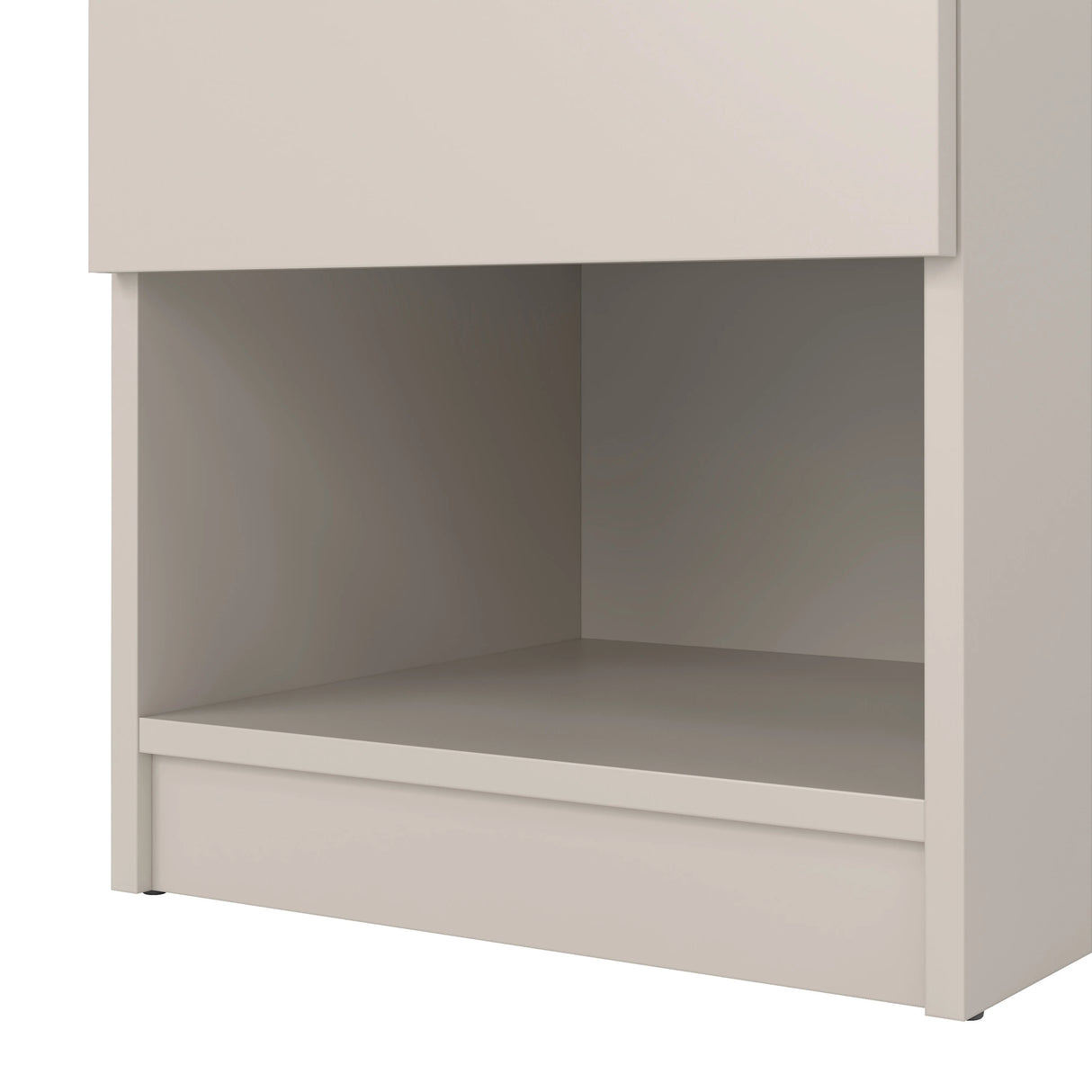 Naia Bedside 1 Drawer 1 Shelf in Cashmere Jackson Hickory