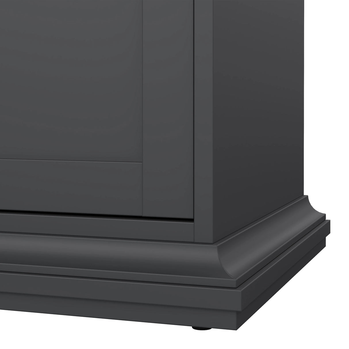 Paris Sideboard with 3 Doors and 3 Drawers in Matt Grey