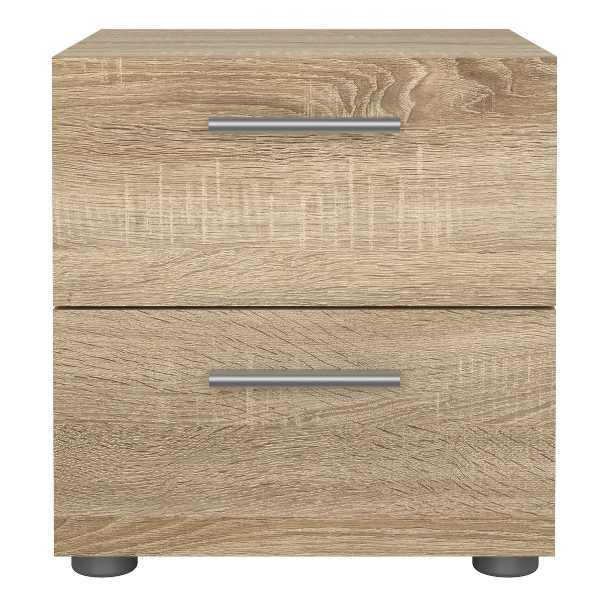 Pepe Bedside 2 Drawers in Oak