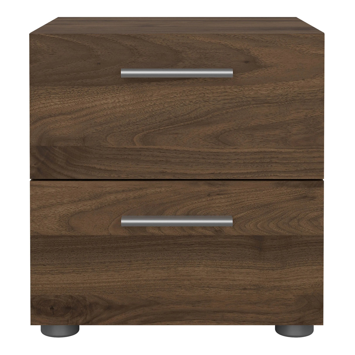 Pepe Bedside 2 Drawers in Walnut