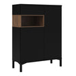 Roomers Sideboard 2 Door 1 Drawer in Walnut