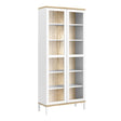 Roomers Display Cabinet Glazed 2 Doors in Oak