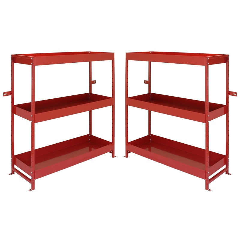 Monster Racking Volcano Metal Van Shelving Unit Duo