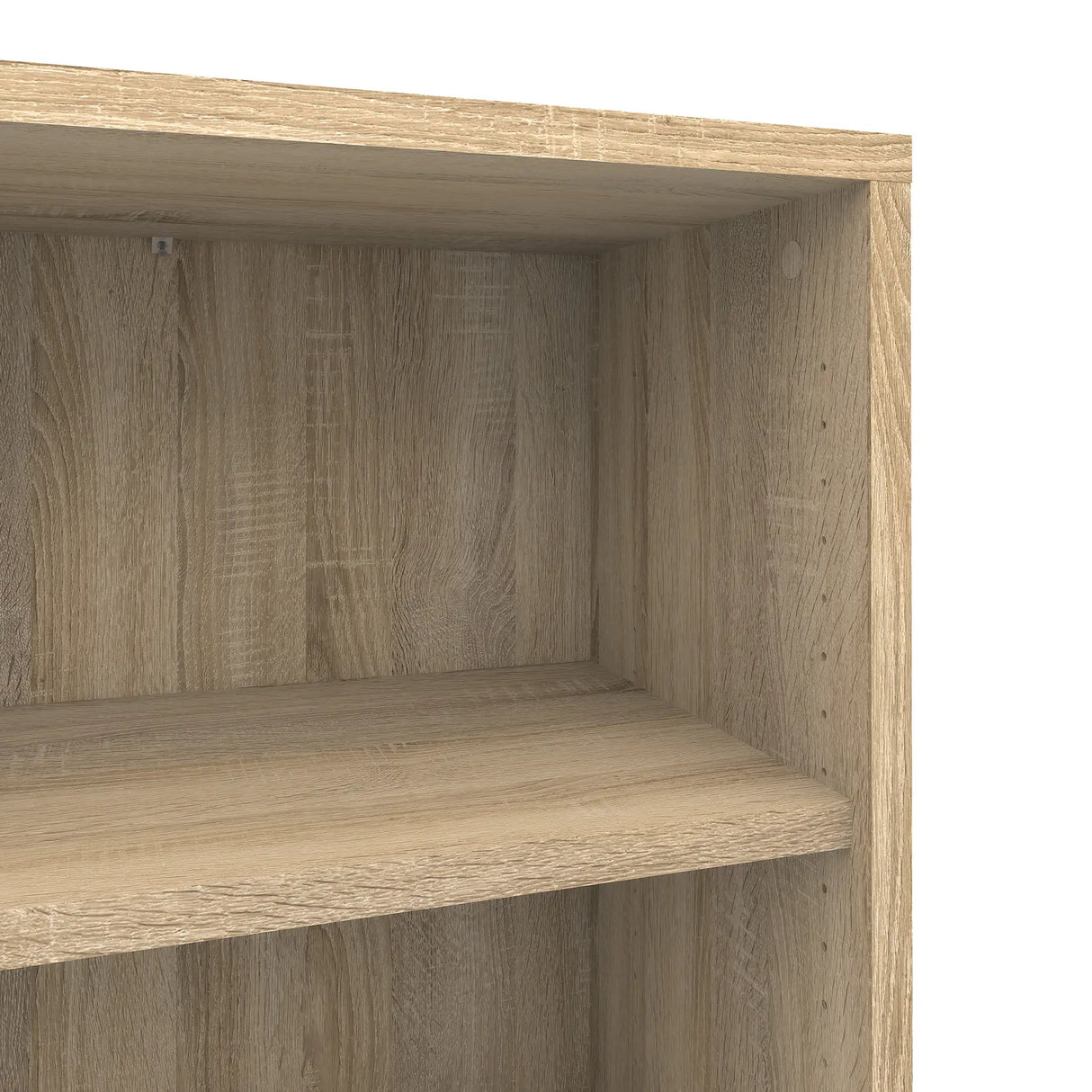 Prima Bookcase with Drawers and File Storage in Oak