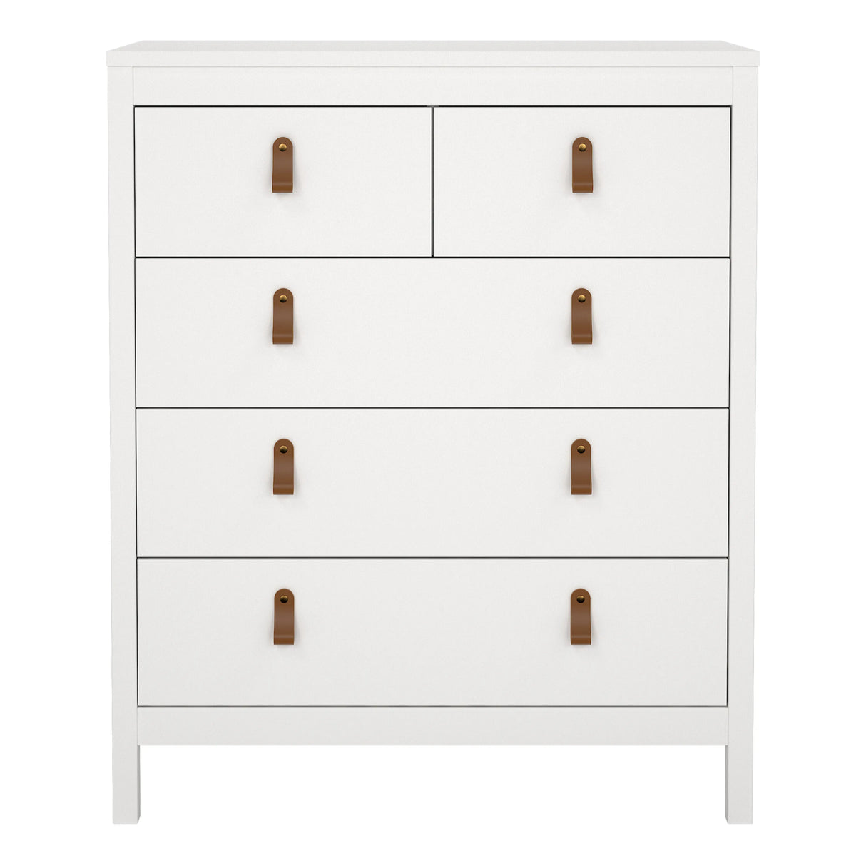 Barcelona Chest 3+2 Drawers in White