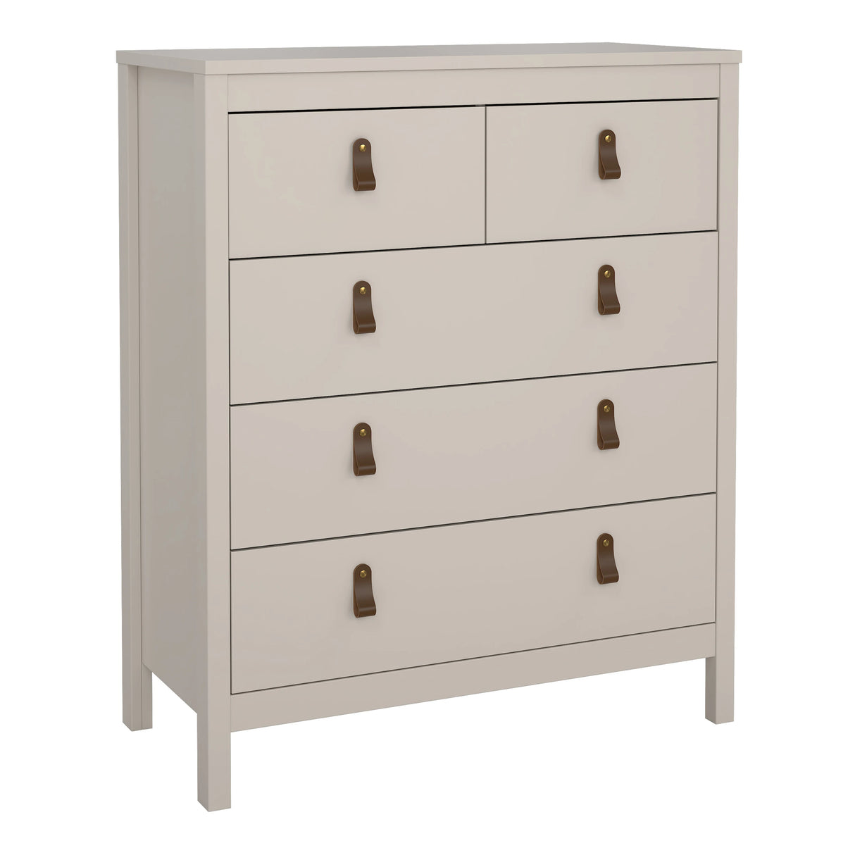Barcelona Chest 3+2 Drawers in Cashmere