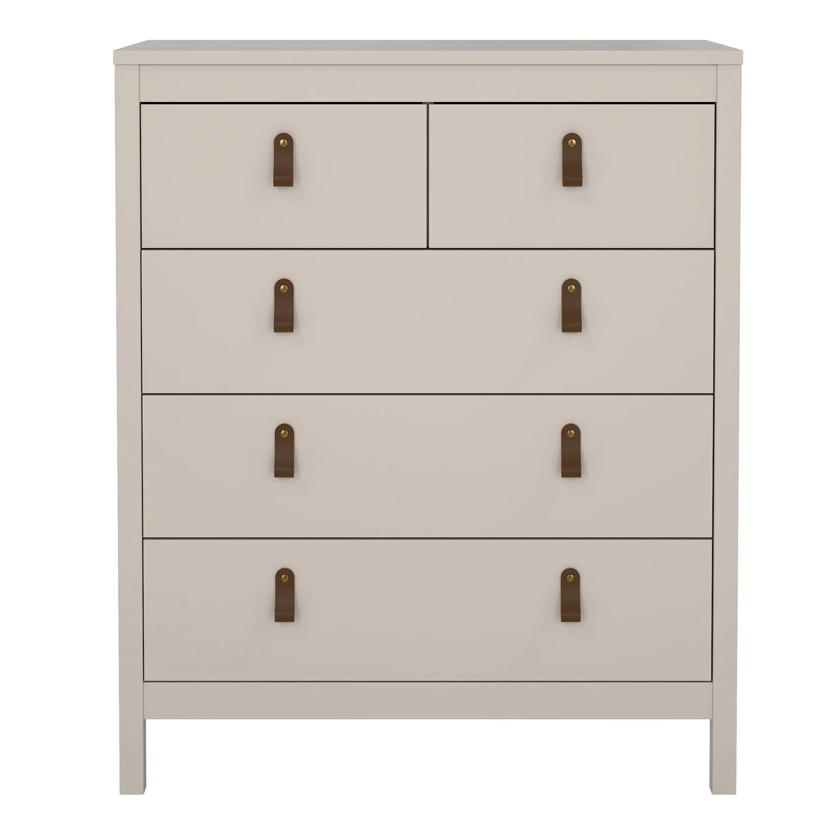 Barcelona Chest 3+2 Drawers in Cashmere