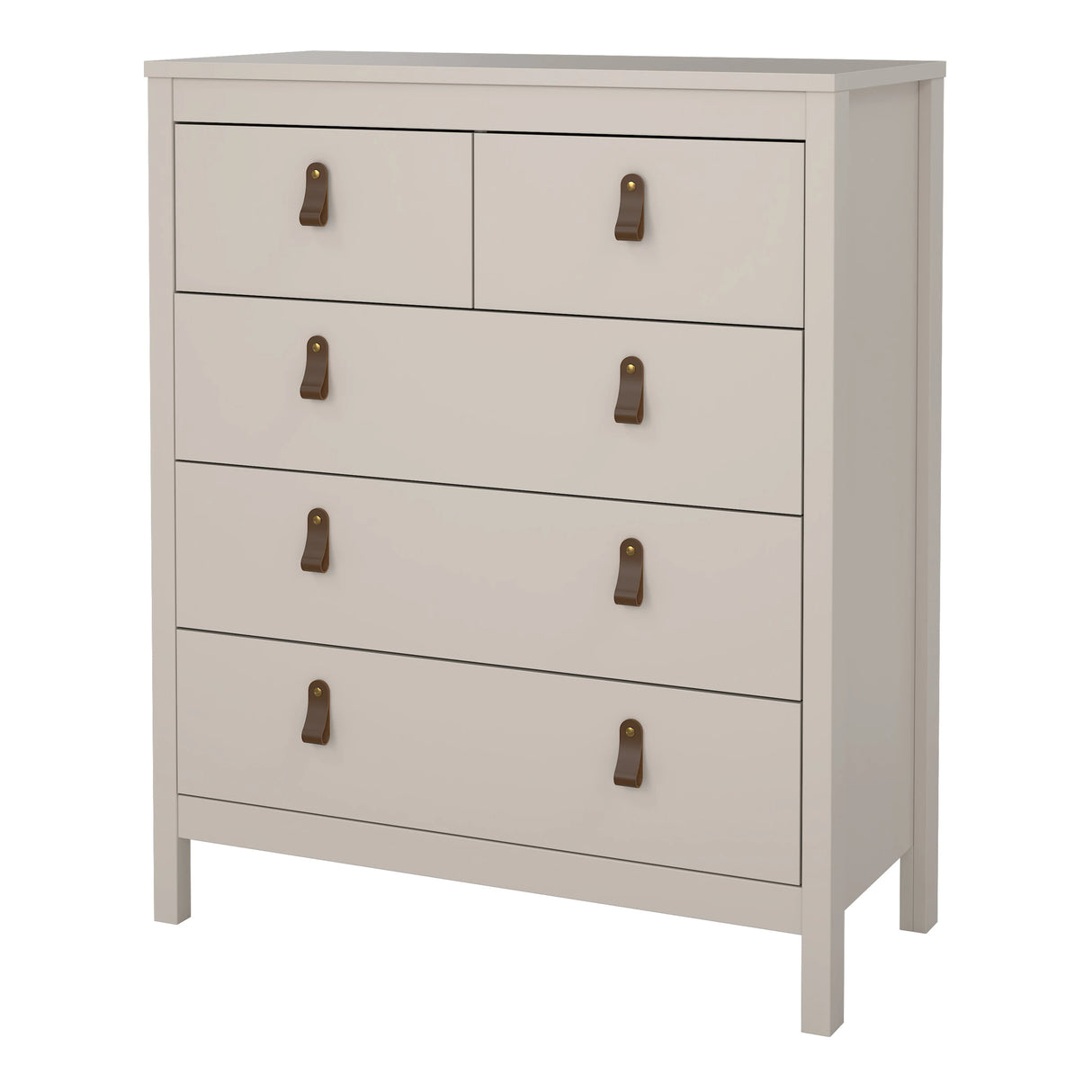 Barcelona Chest 3+2 Drawers in Cashmere