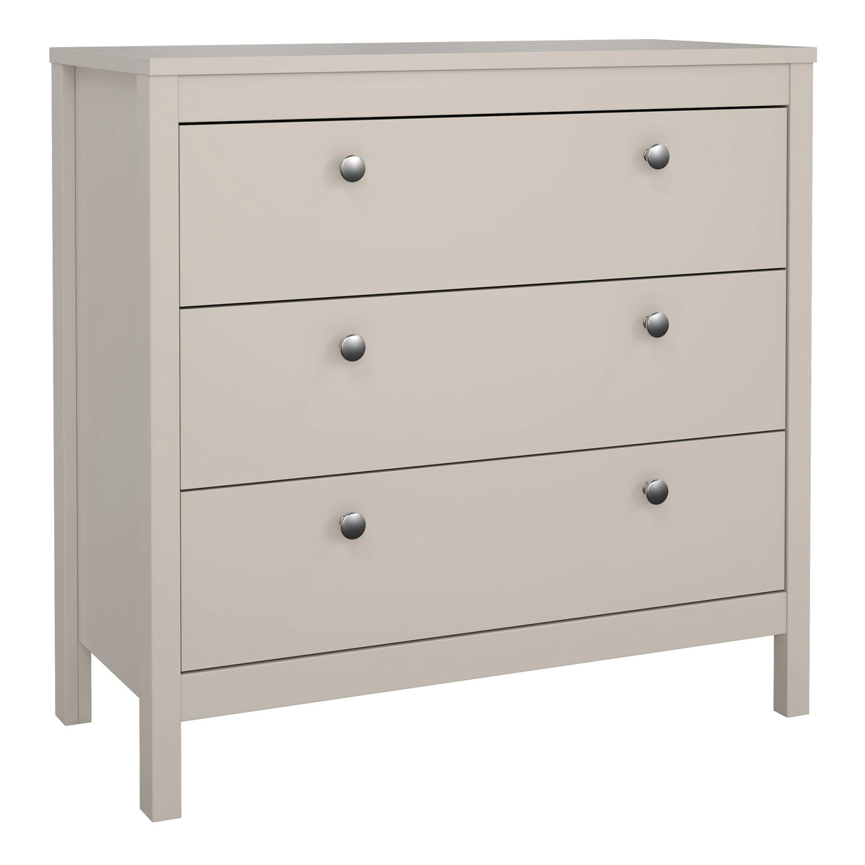 Barcelona Chest 3 Drawers in Cashmere