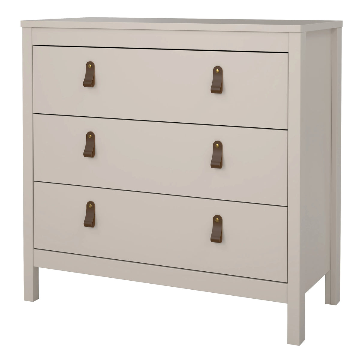 Barcelona Chest 3 Drawers in Cashmere