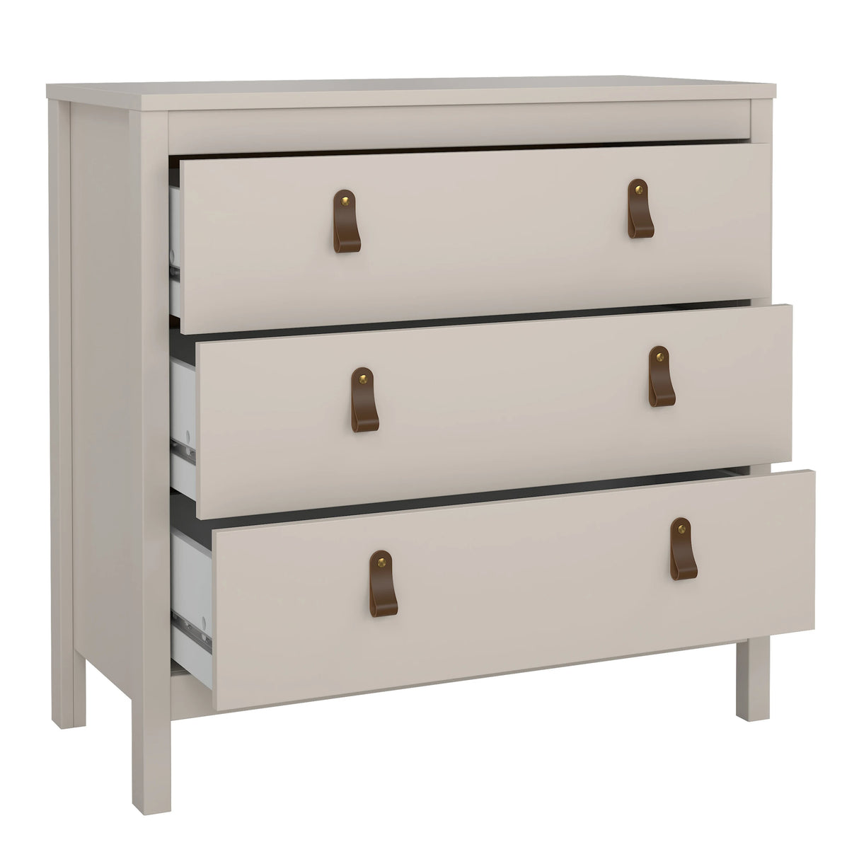 Barcelona Chest 3 Drawers in Cashmere