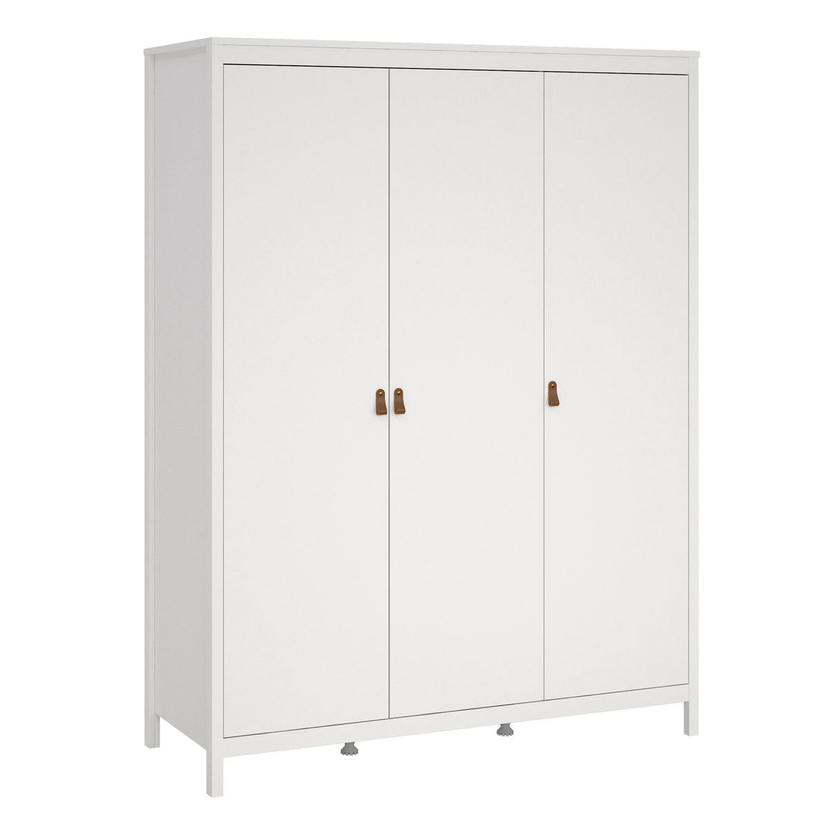 Barcelona Wardrobe with 3 Doors in White