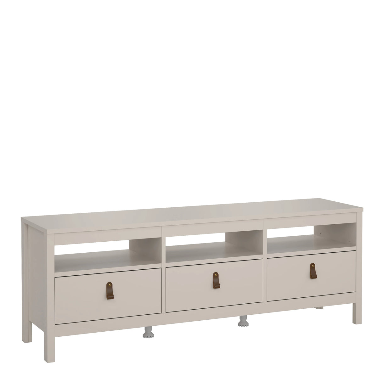 Barcelona TV Unit 3 Drawers in Cashmere