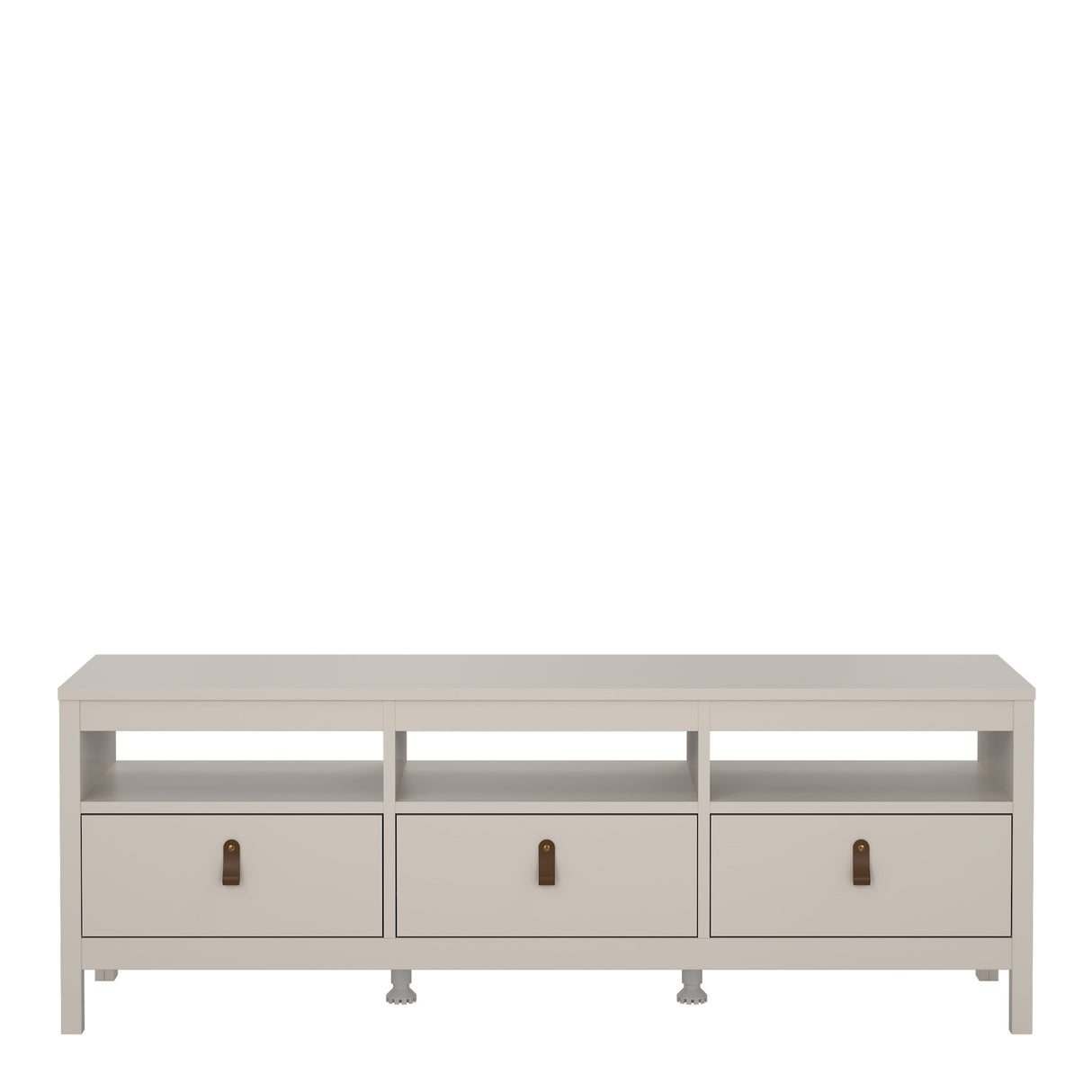 Barcelona TV Unit 3 Drawers in Cashmere