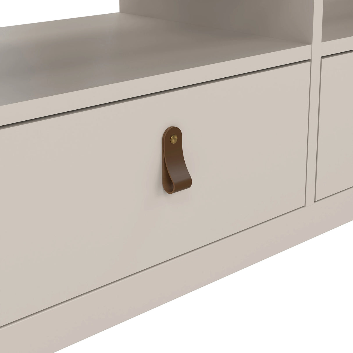 Barcelona TV Unit 3 Drawers in Cashmere