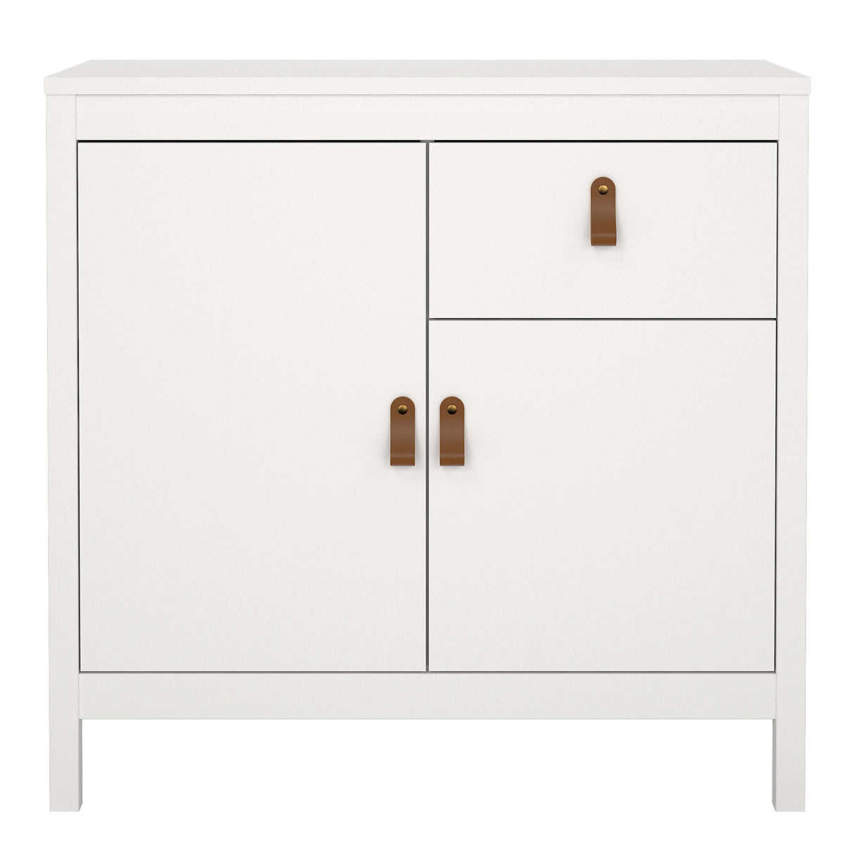 Barcelona Sideboard 2 Doors 1 Drawer in White