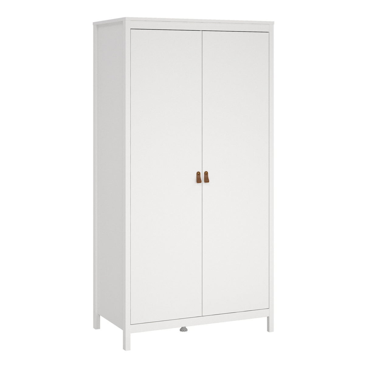 Barcelona Wardrobe with 2 Doors in White
