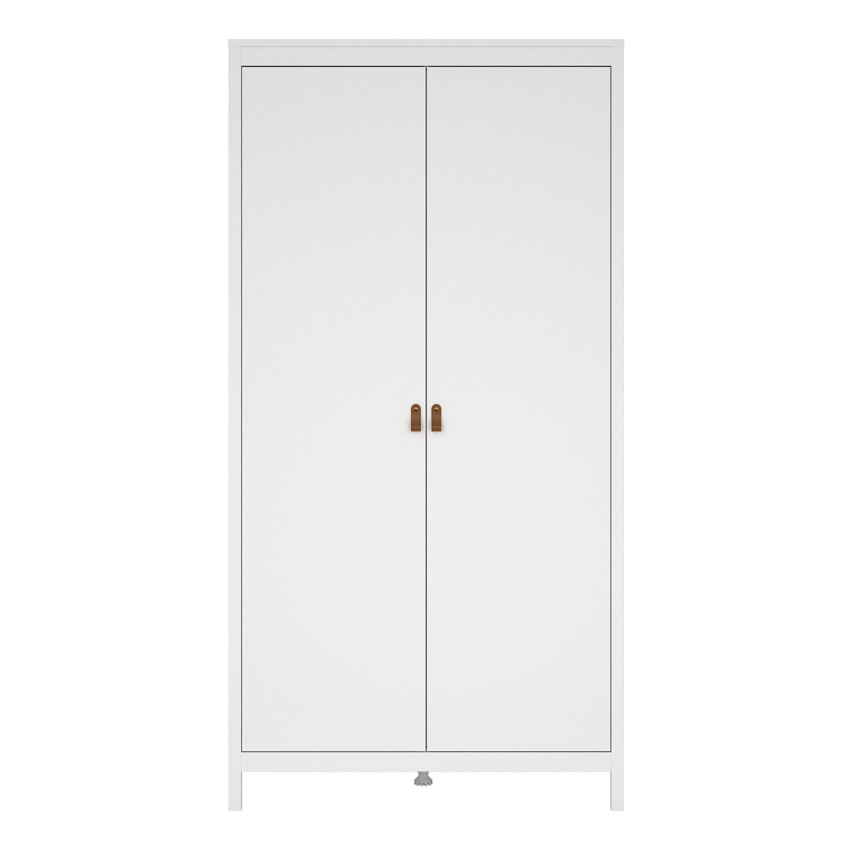 Barcelona Wardrobe with 2 Doors in White