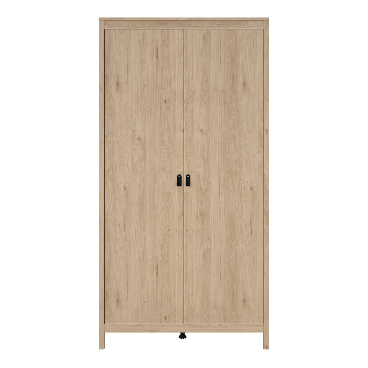 Barcelona Wardrobe with 2 Doors in Jackson Hickory Oak