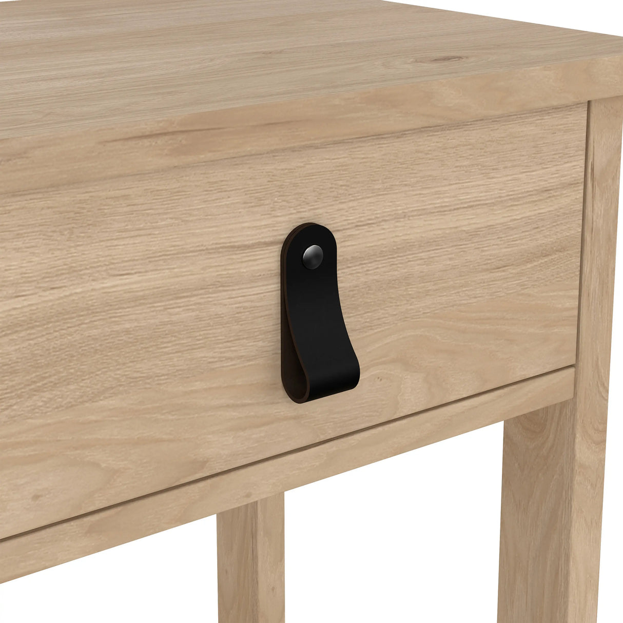 Barcelona Bedside Table with 1 Drawer in Oak