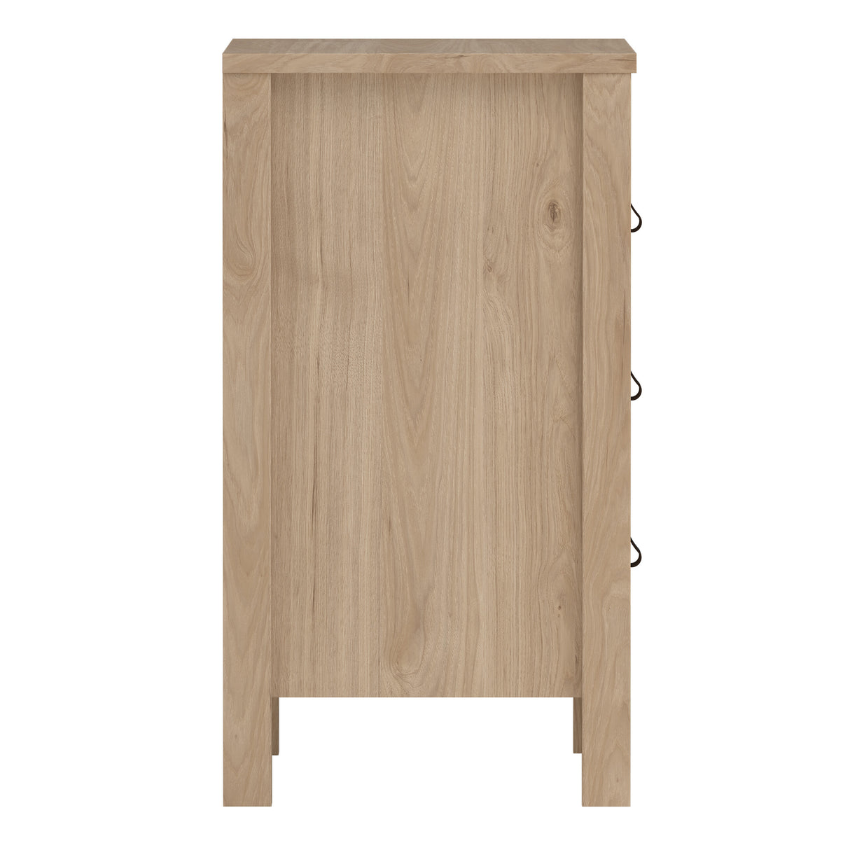 Barcelona Bedside Table 3 drawers in Jackson Hickory Oak