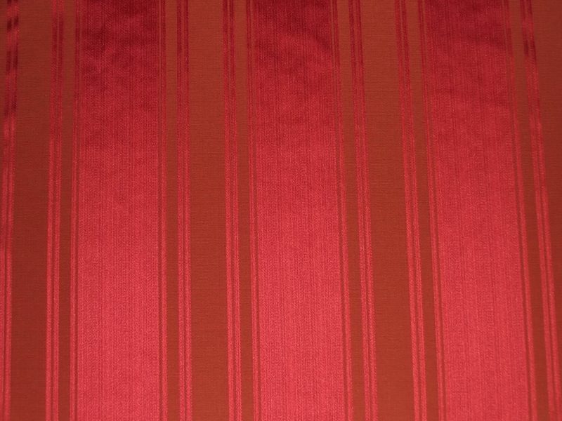 Damask Stripe Claret / SR14272 (Per Metre)