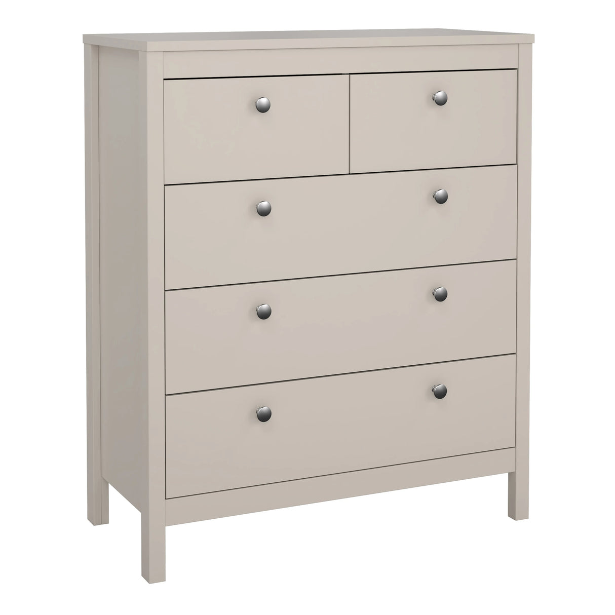 Madrid Chest 3+2 Drawers in Cashmere