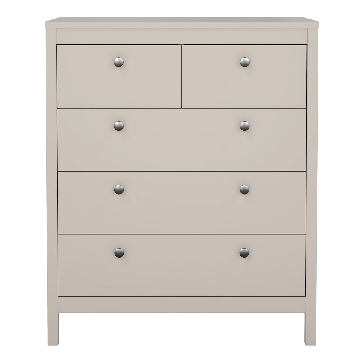 Madrid Chest 3+2 Drawers in Cashmere