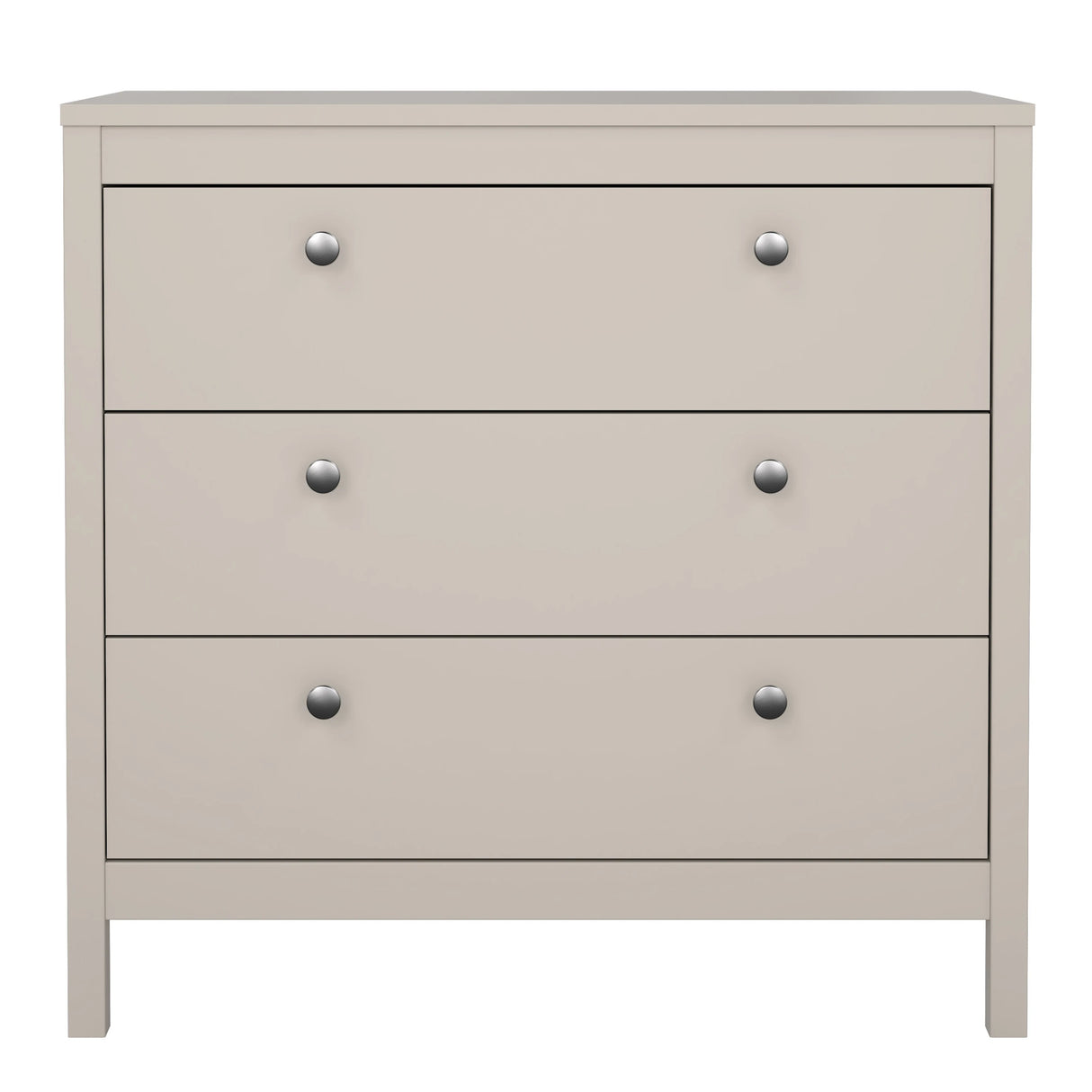Madrid Chest 3 Drawers in Cashmere