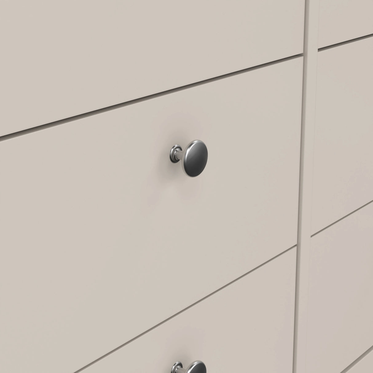 Madrid Double Dresser 4+4 Drawers in Cashmere