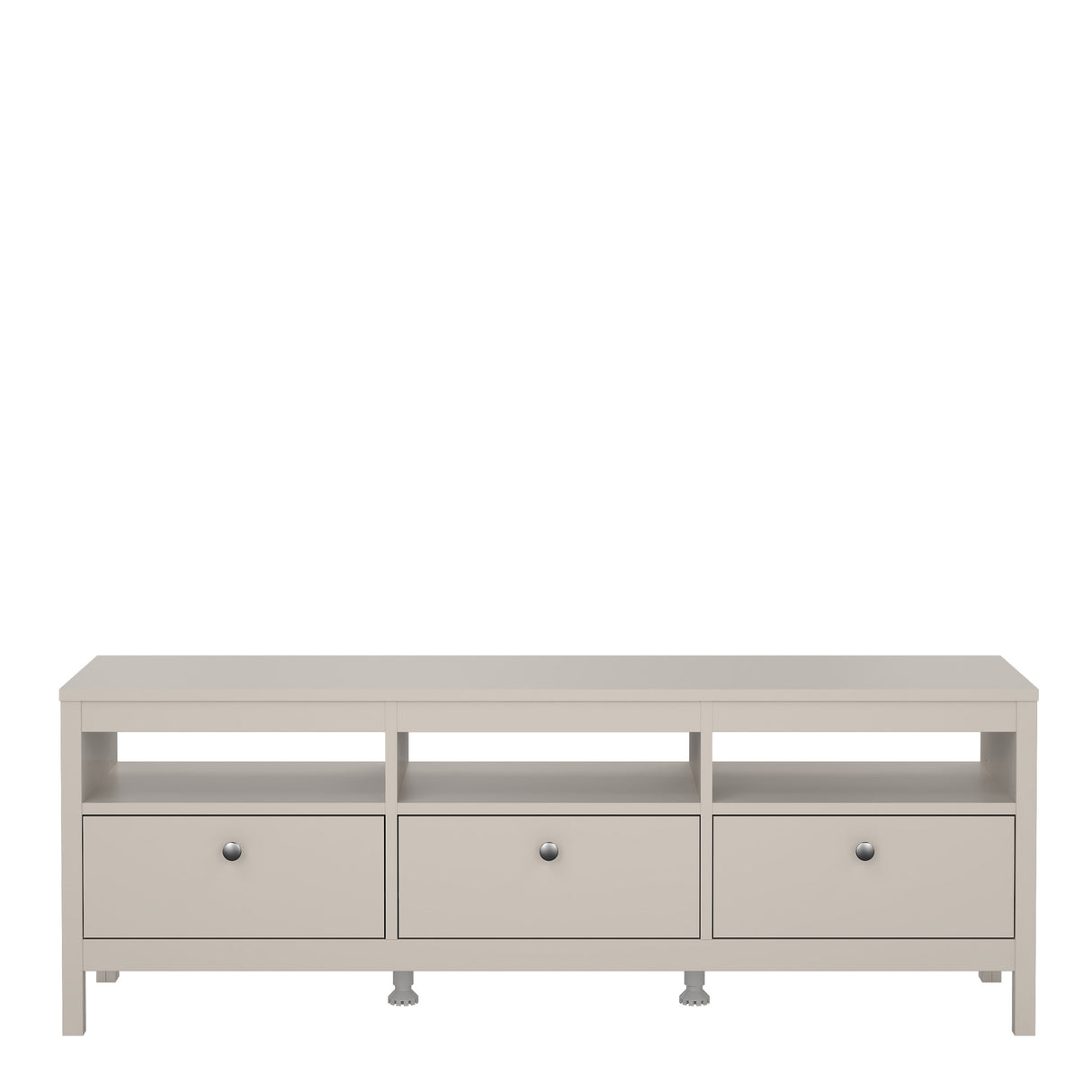 Madrid TV Unit 3 Drawers in Cashmere