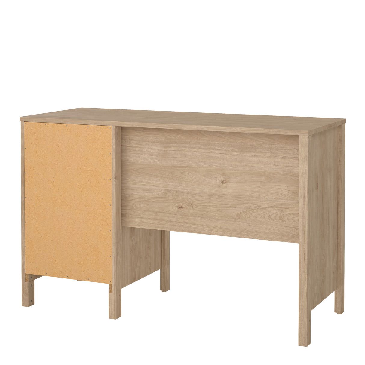 Madrid Desk 3 drawers in Jackson Hickory Oak