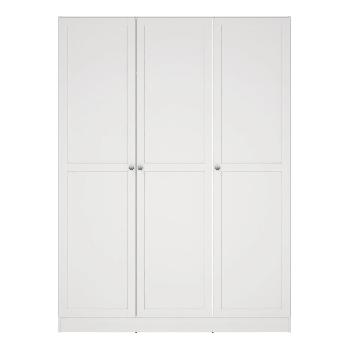 Brande Wardrobe with 3 Frame Doors in White