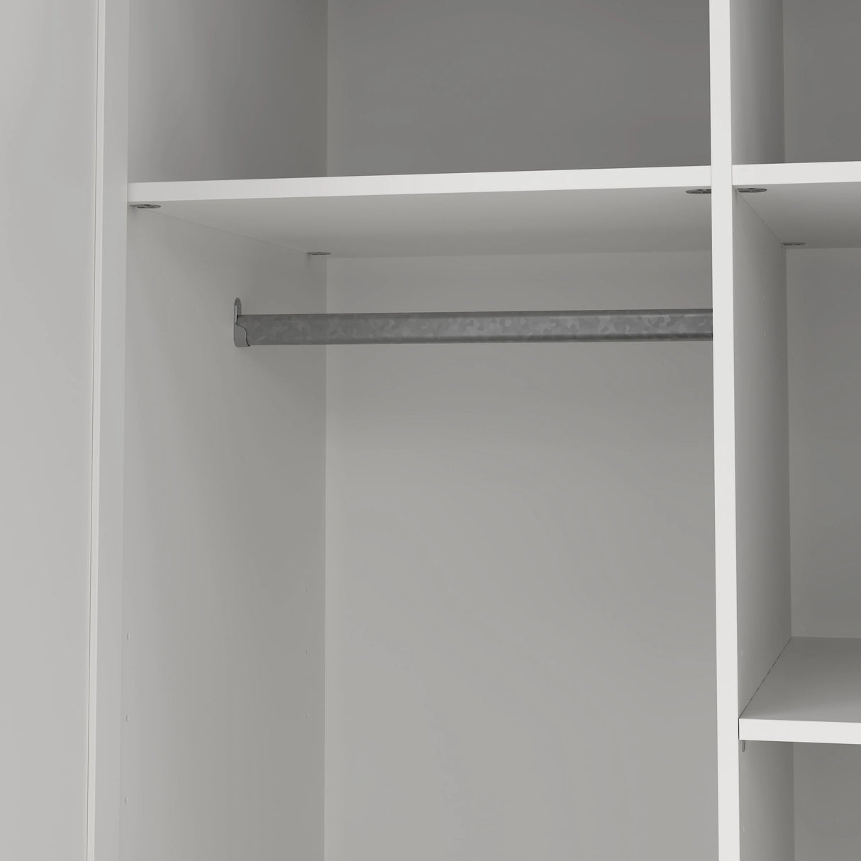 Brande Wardrobe 2 Frame Doors in White