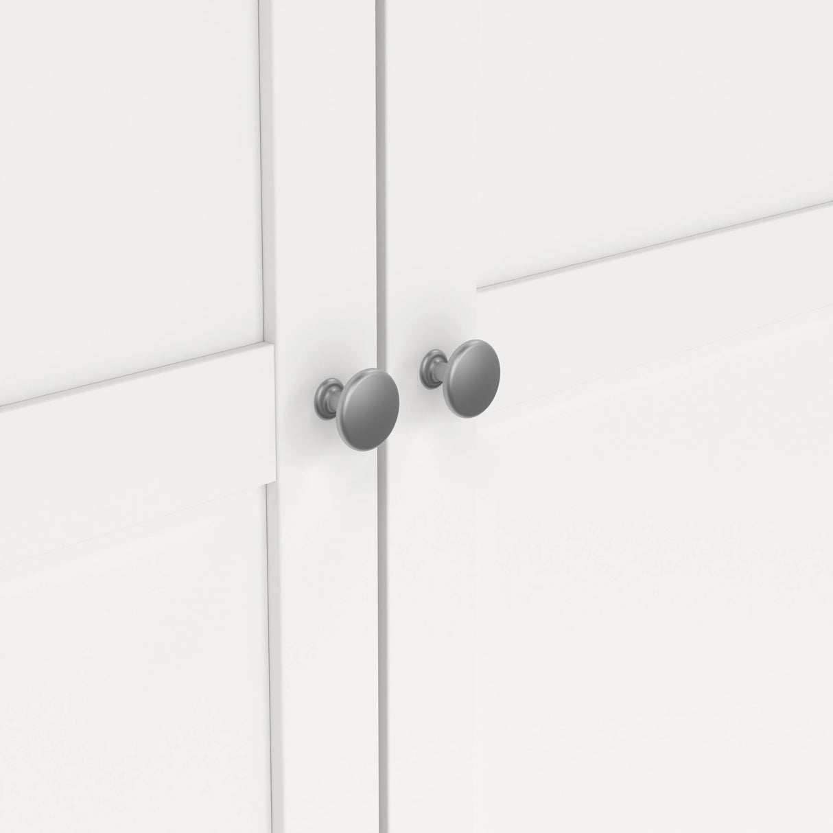 Brande Wardrobe 2 Frame Doors in White