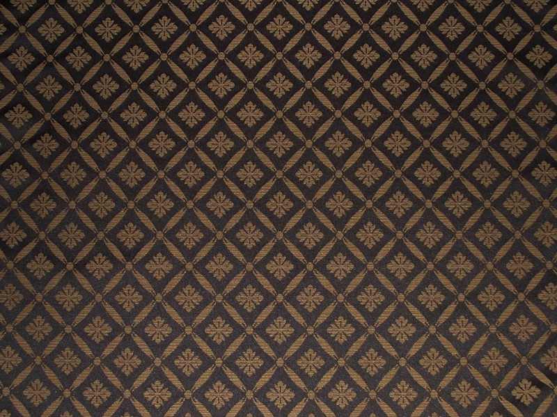 Damask Trellis Noir / SR14288 (Per Metre)