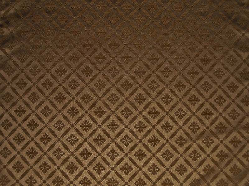 Damask Trellis Truffle / SR14298 (Per Metre)