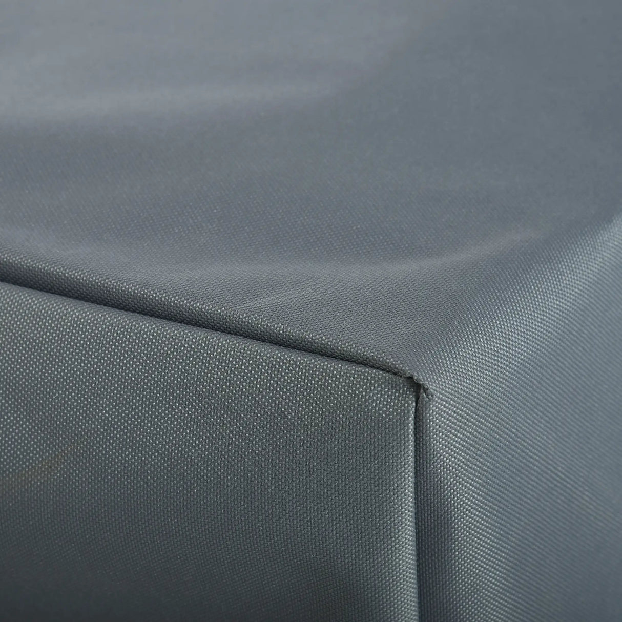 Outsunny Rectangular Patio Garden Furniture Cover Waterproof for 3 Seater Sofa Bistro Set, UV Resistant Protection 600D Oxford Fabric Rattan Lounge Clean Cover, 190 x 72 x 76cm, Grey