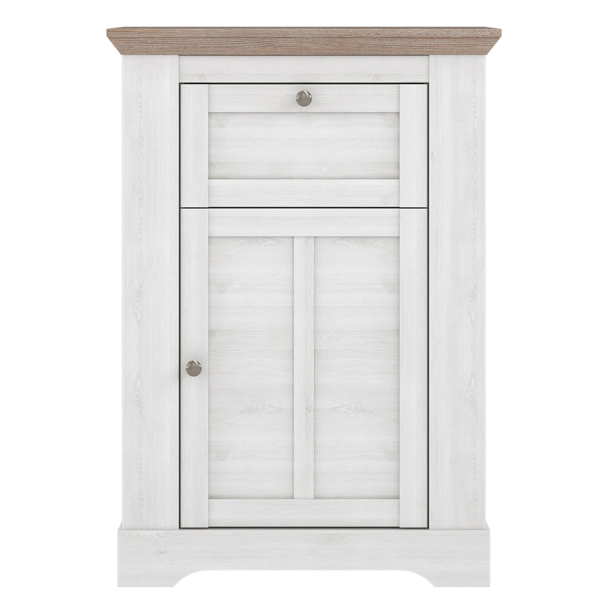 Illopa Chest of Drawers in Oak Nelson/Snowy Oak