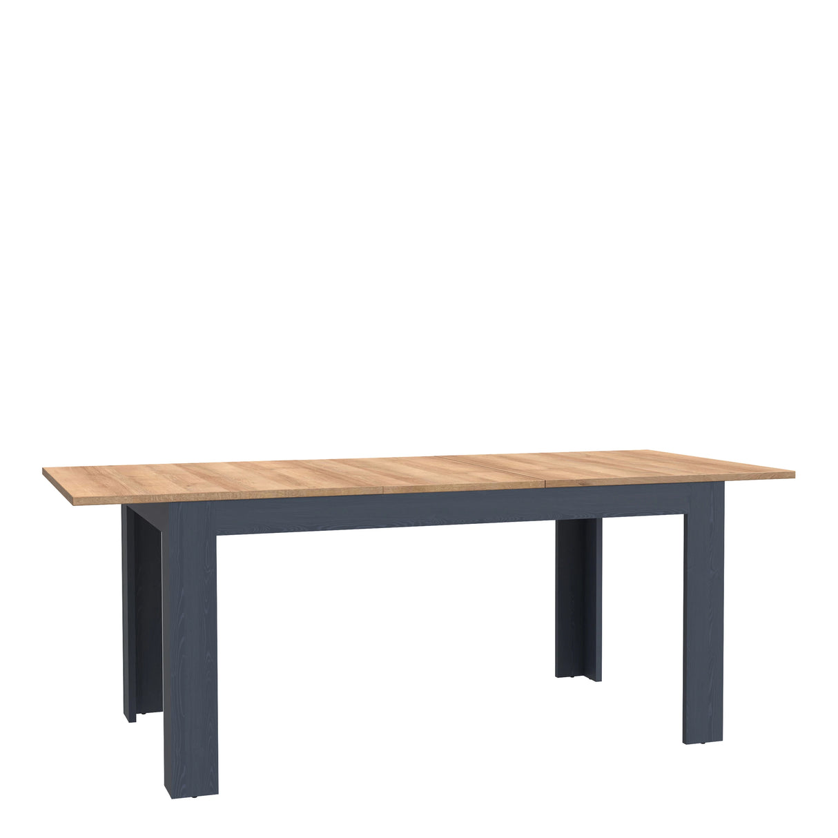 Bohol Extending Dining Table 160 to 207cm in Navy and Oak