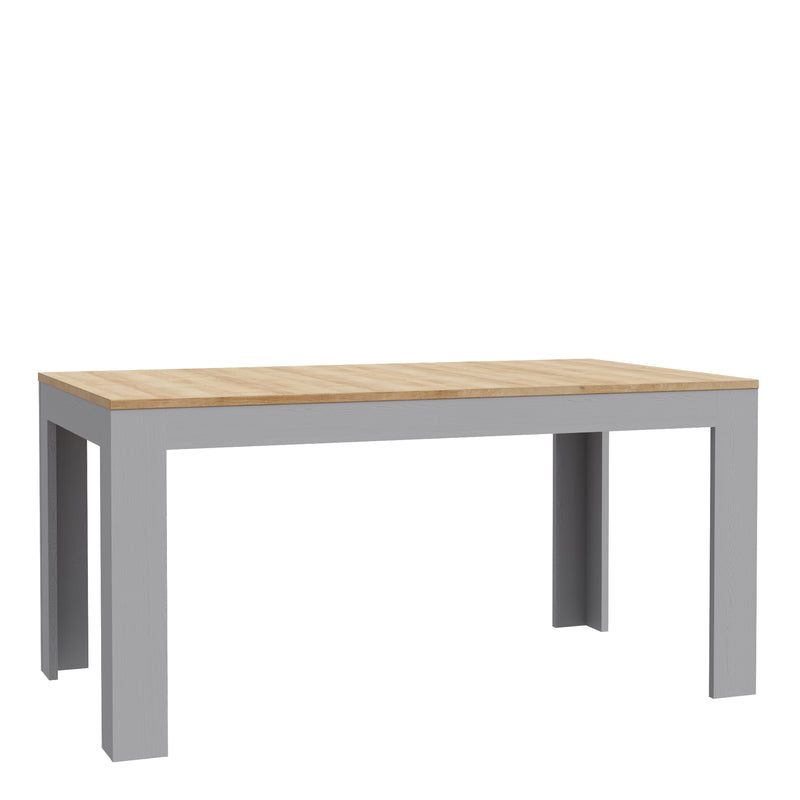 Bohol Extending Dining Table 160-207cm in Grey/Riviera Oak