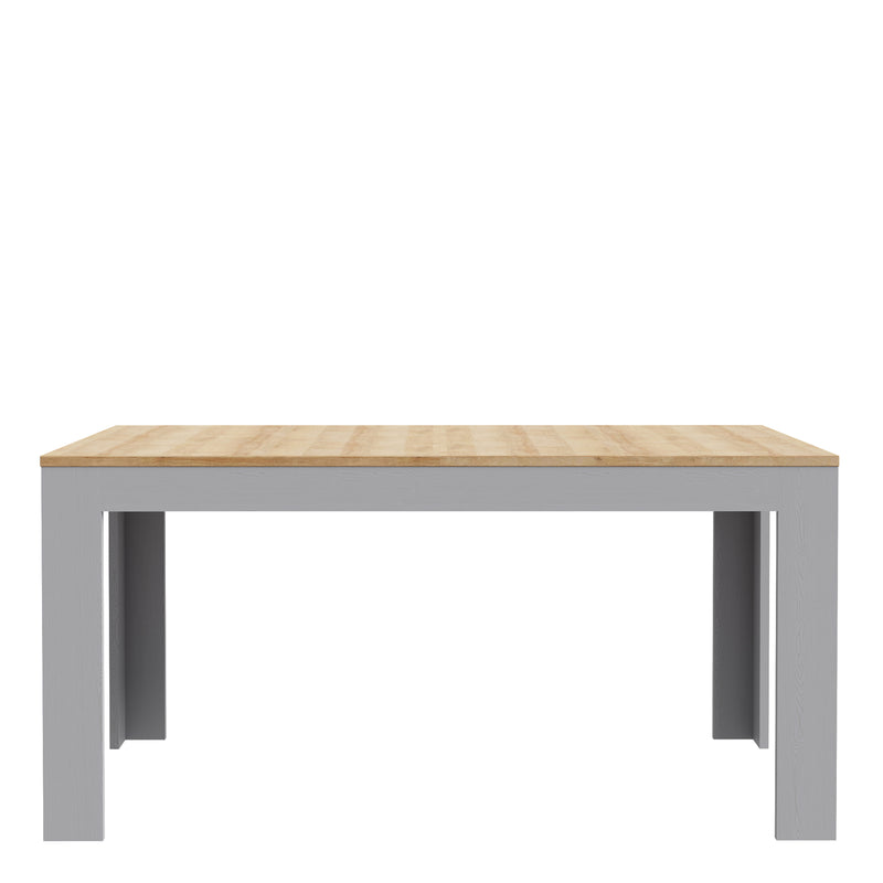 Bohol Extending Dining Table 160-207cm in Grey/Riviera Oak