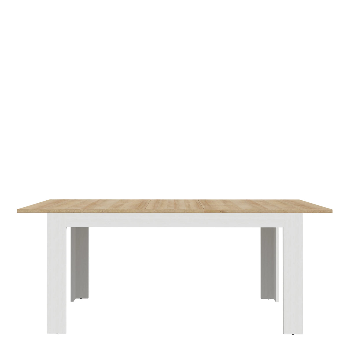 Bohol Extending Dining Table 160 to 207cm in White and Oak